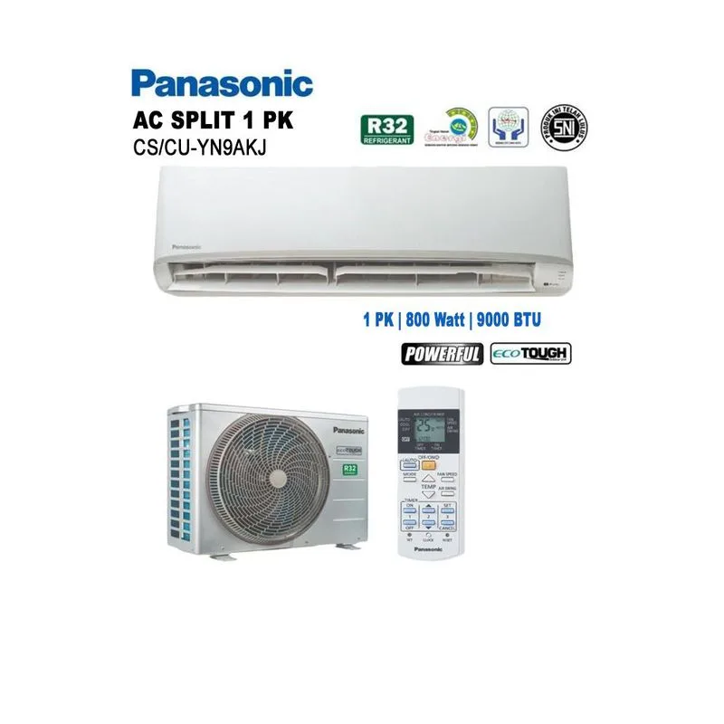 AC Panasonic CS-CU YN9AKJ 1 PK + Pasang & Material (1PK)