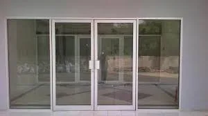 Pintu bahan aluminium+kaca