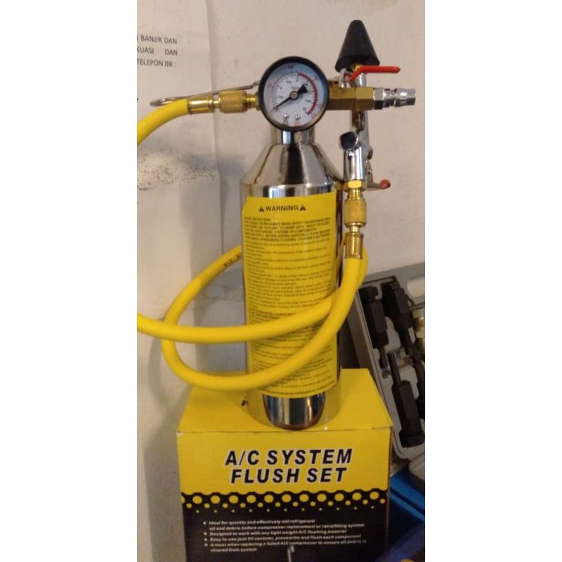 flushing line pipe komponen ac