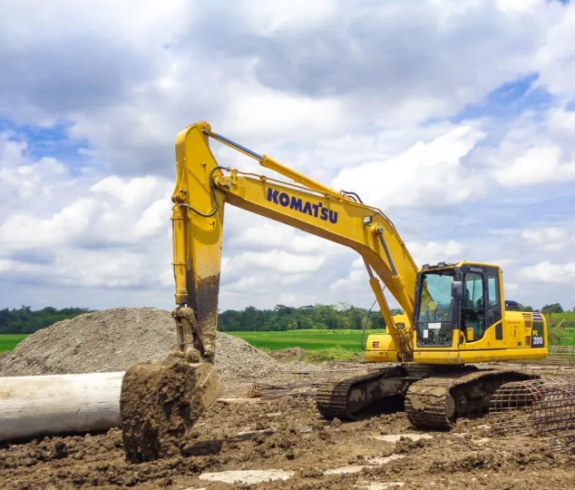 Excavator Komatsu PC 200 & PC 78US-6
