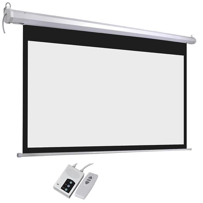 MOTORIZED SCREEN PROJECTOR 120 INCH