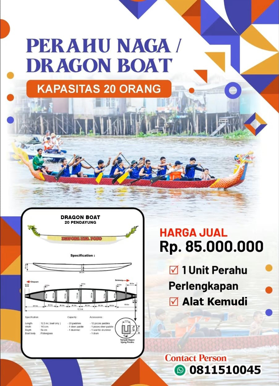 Perahu naga/dragon boat
