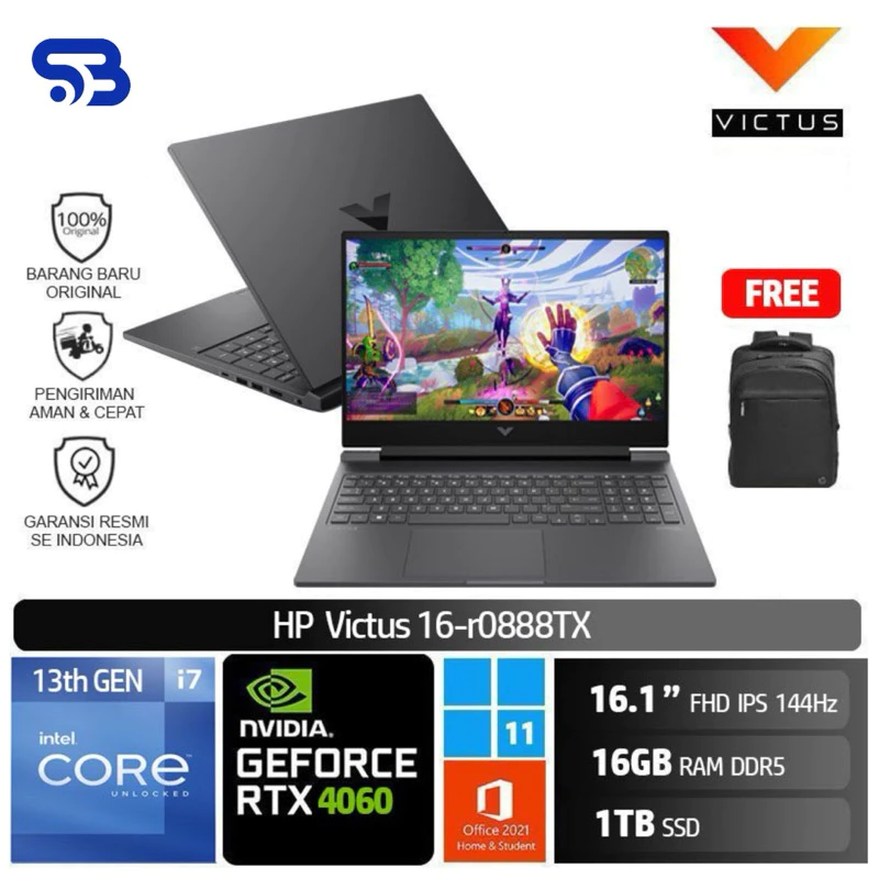 HP VICTUS 16 R0888TX