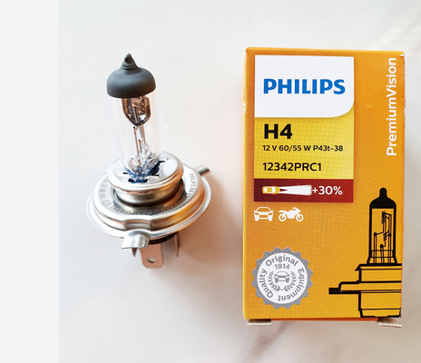 Bohlam Headlamp H4 12v 60/55 Watt (Philips)