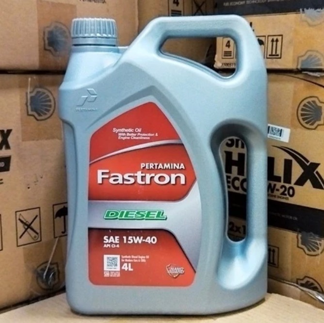 OLI MESIN MOBIL DIESEL PERTAMINA FASTRON DIESEL 15W-40 4 LITER