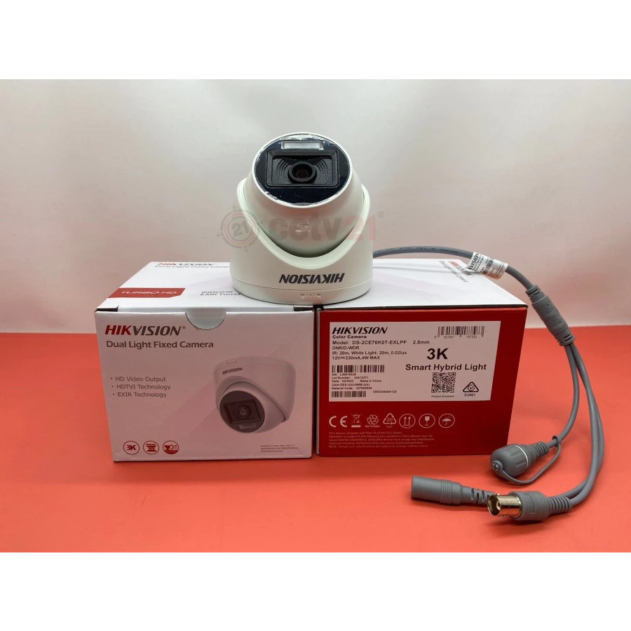 KAMERA CCTV HIKVISION INDOOR DS-2CE76K0T-EXLPF 5 MP