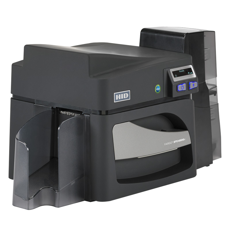 Fargo DTC4500E ID Card Printer DoubleSide