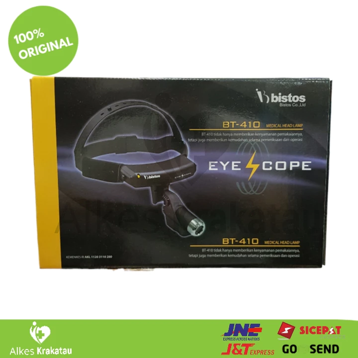 HEADLAMP BISTOS BT 410 SENTER KEPALA EYE SCOPE MEDICAL