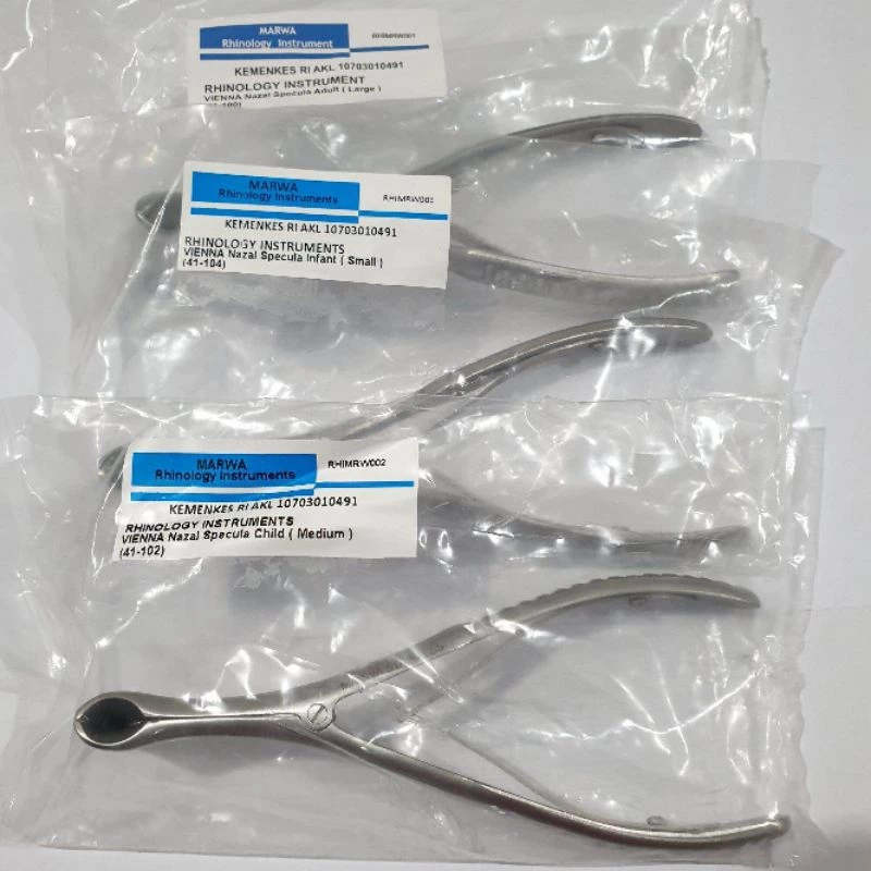 Vienna Nasal Specula Marwa / Spekulum Hidung / Klem Hidung S M L