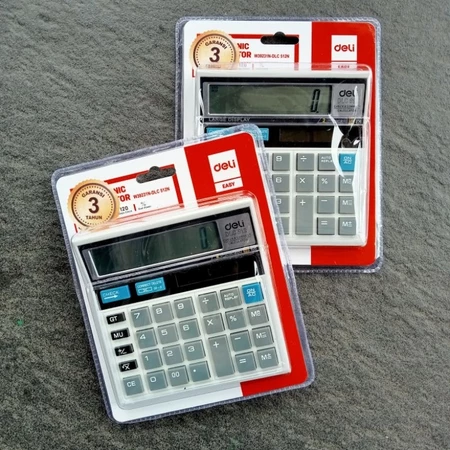 CALCULATOR DELI DLC512 PUTIH