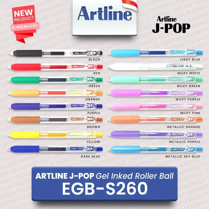 Artline J-POP GEL 0.7 GOLD