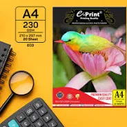 PROFESSSIONAL GLOSSY PHOTO A4 230gsm eprint