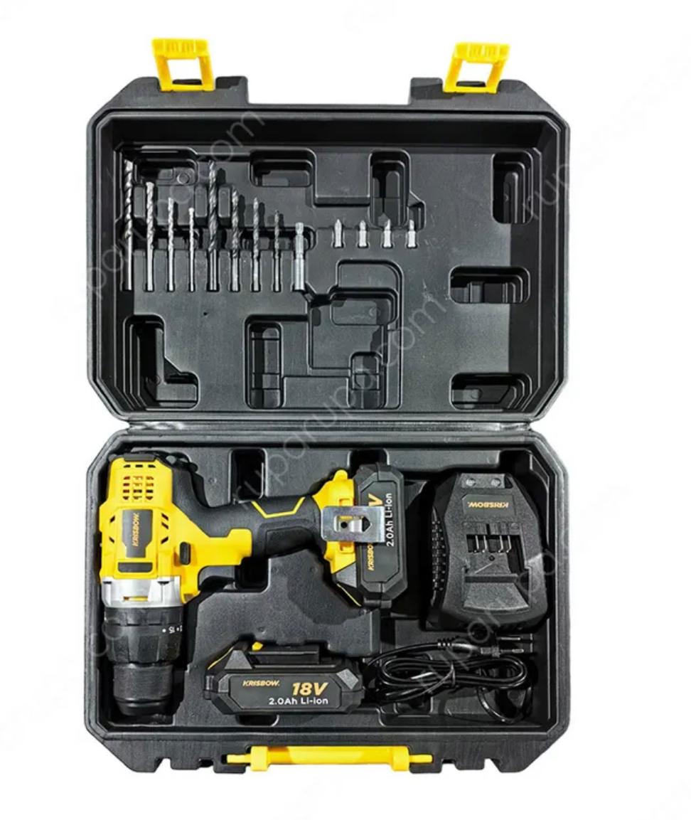Cordless drill impact krisbow