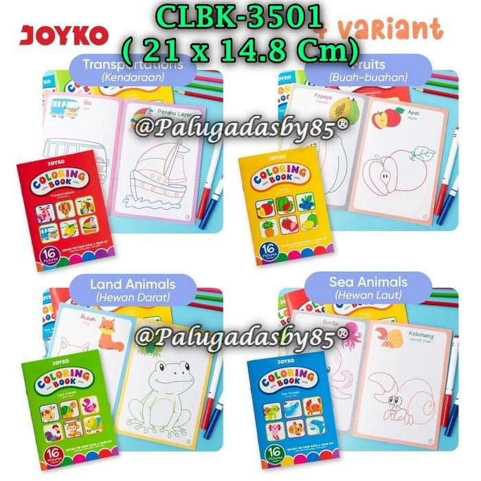 COLORING BOOK CLBK-3501 JOYKO