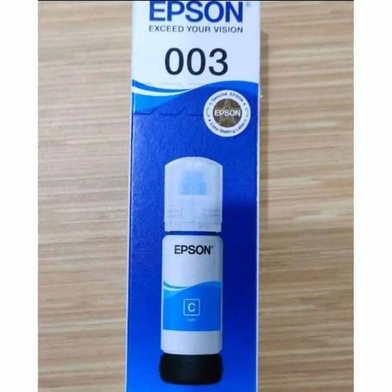 TINTA EPSON 003 BIRU/ CYAN