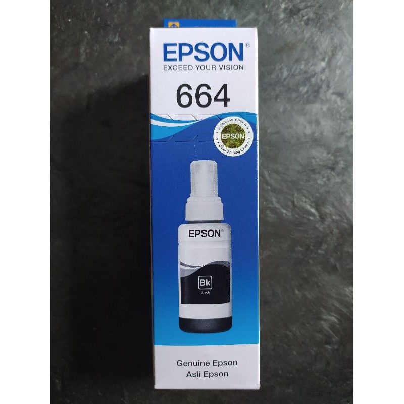 TINTA EPSON 664 HITAM/BLACK