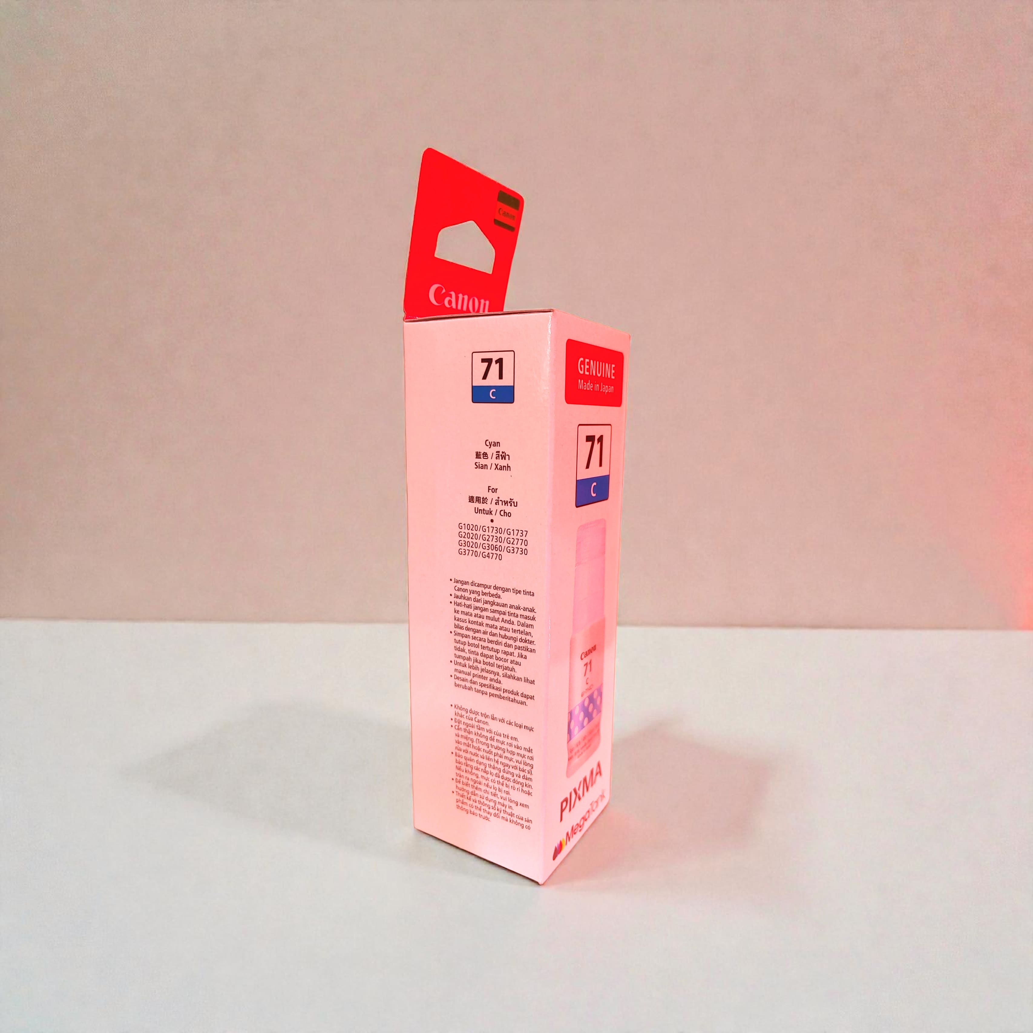 Tinta Original Canon 71 CYAN Printer G1730 G2730 G3730 G1737 G2770 G3770 G4770