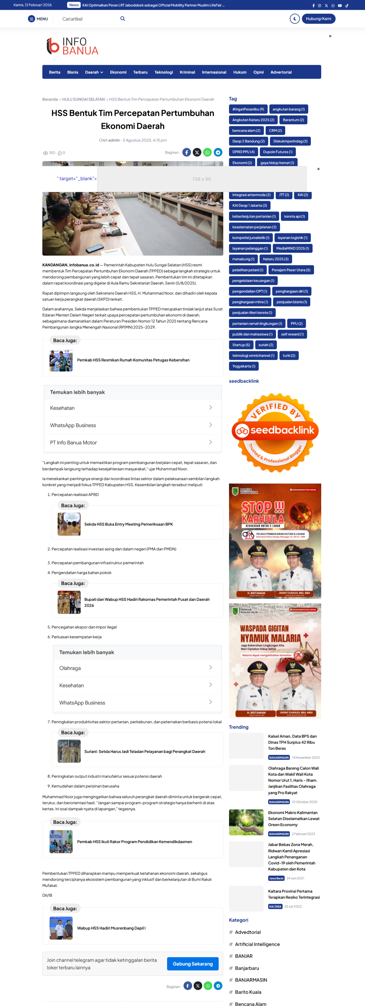 ADVERTORIAL ONLINE INFOBANUA