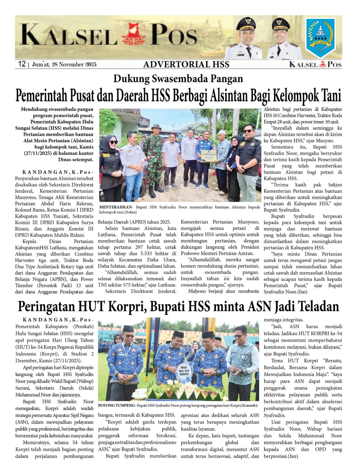 ADVERTORIAL BERITA KALSEL POS