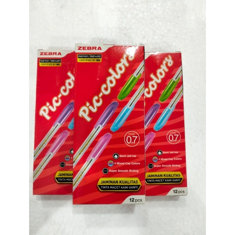 PICMARBLE SEMI GEL 0.7MM (6COLORS CAP)
