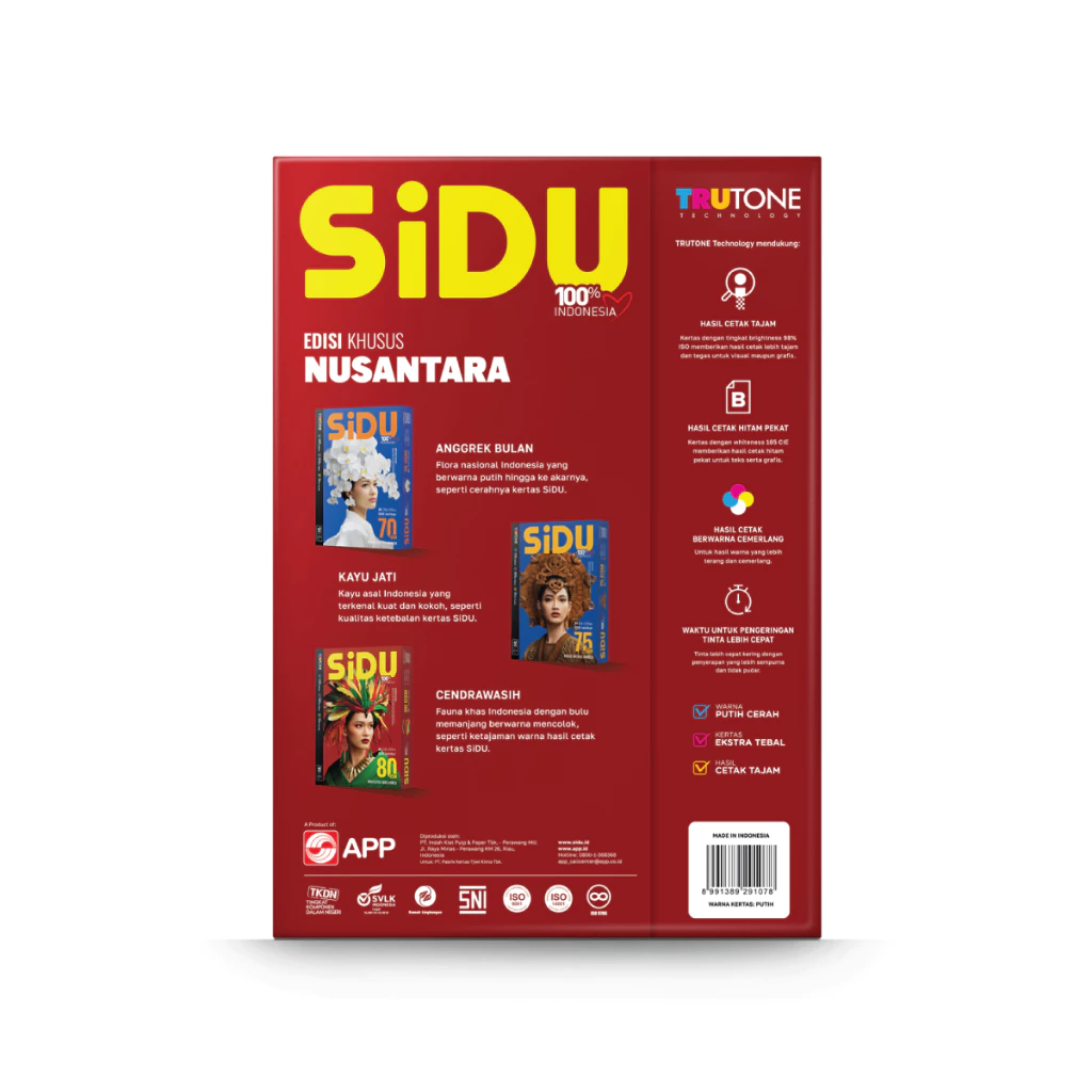 HVS SIDU A4 80gsm