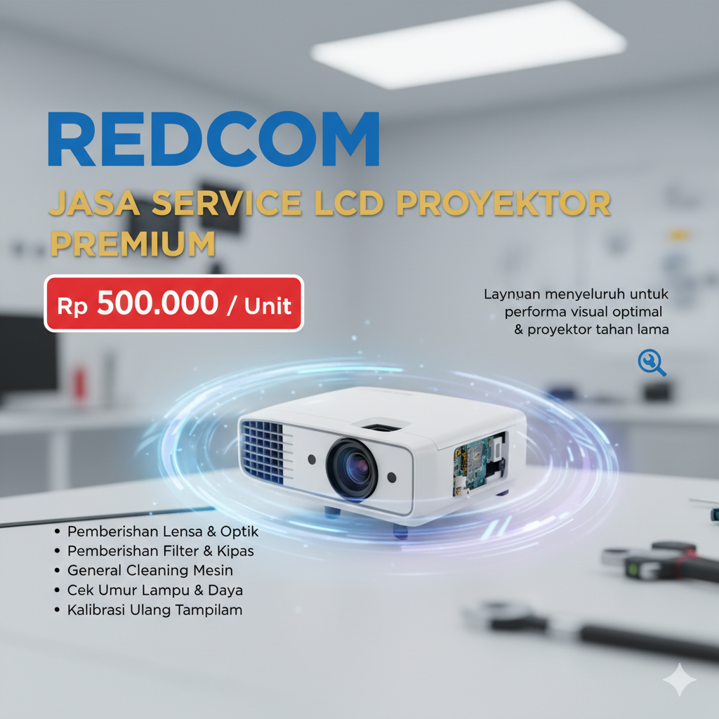 SERVICE DAN PEMELIHARAAN PROYEKTOR LCD