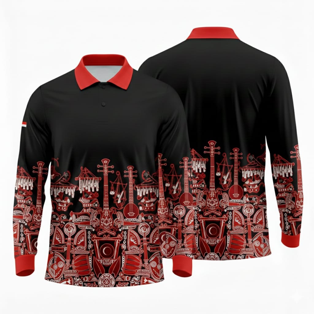 BAJU JERSEY & DESAIN MOTIF