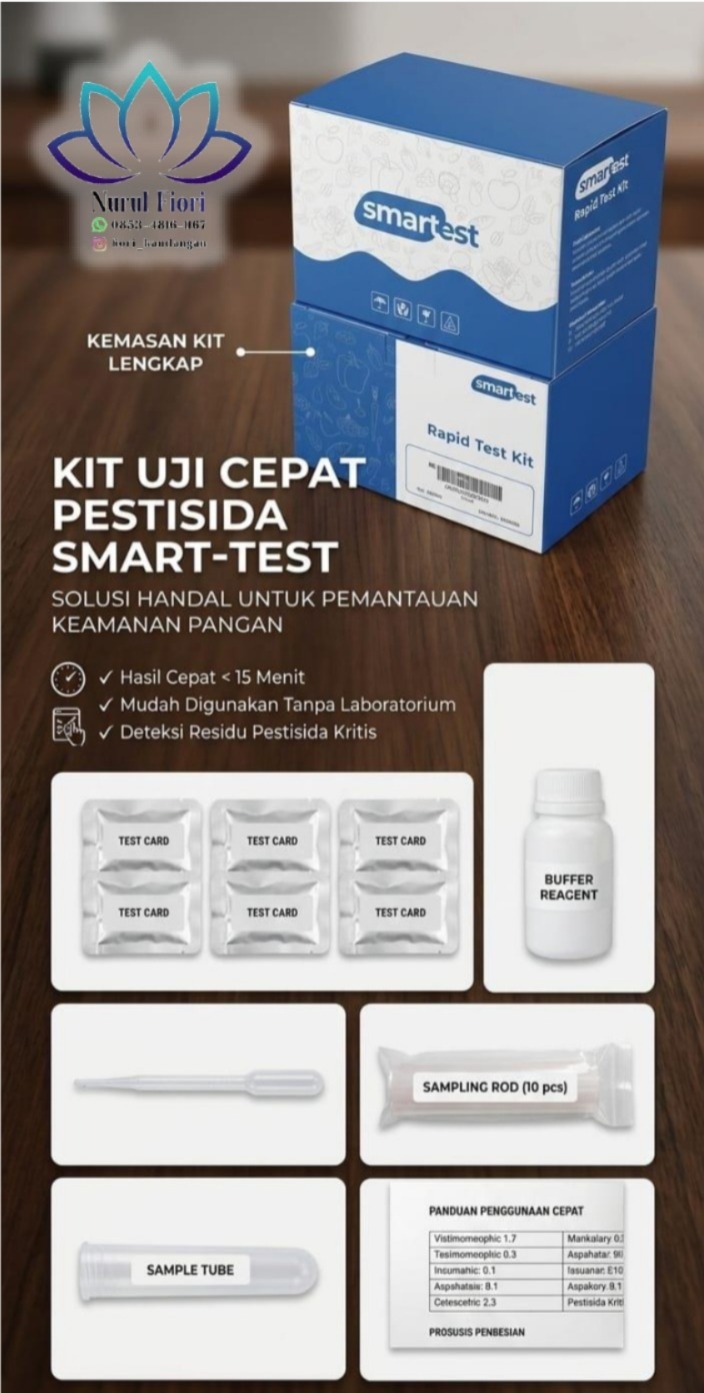 Alat Test Kit Uji Pestisida