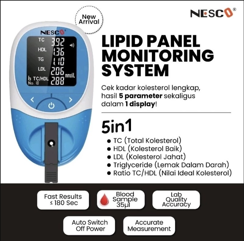 Alat Pemeriksaan Lipid Nesco