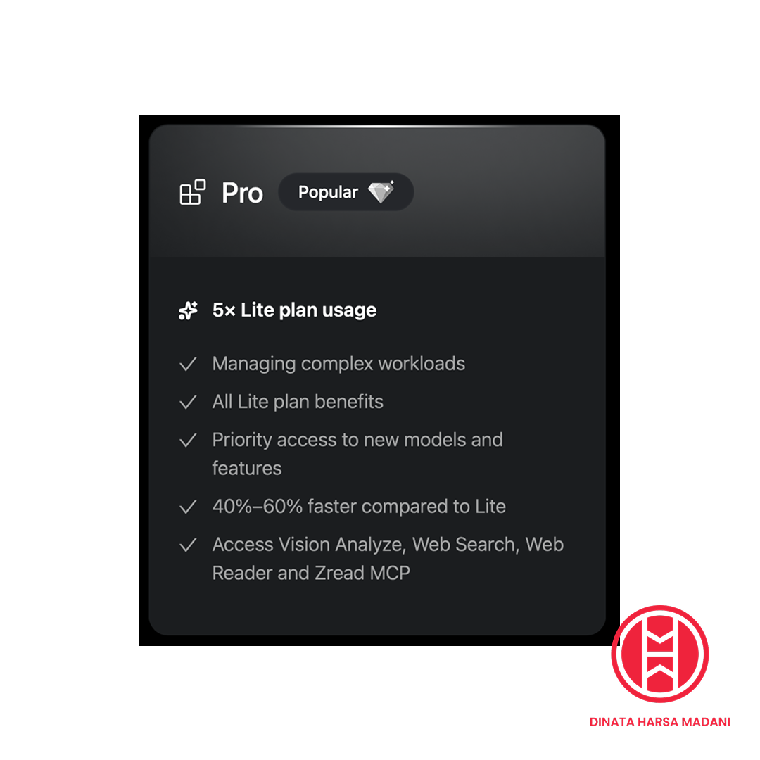 Lisensi Z AI Pro 1 Tahun