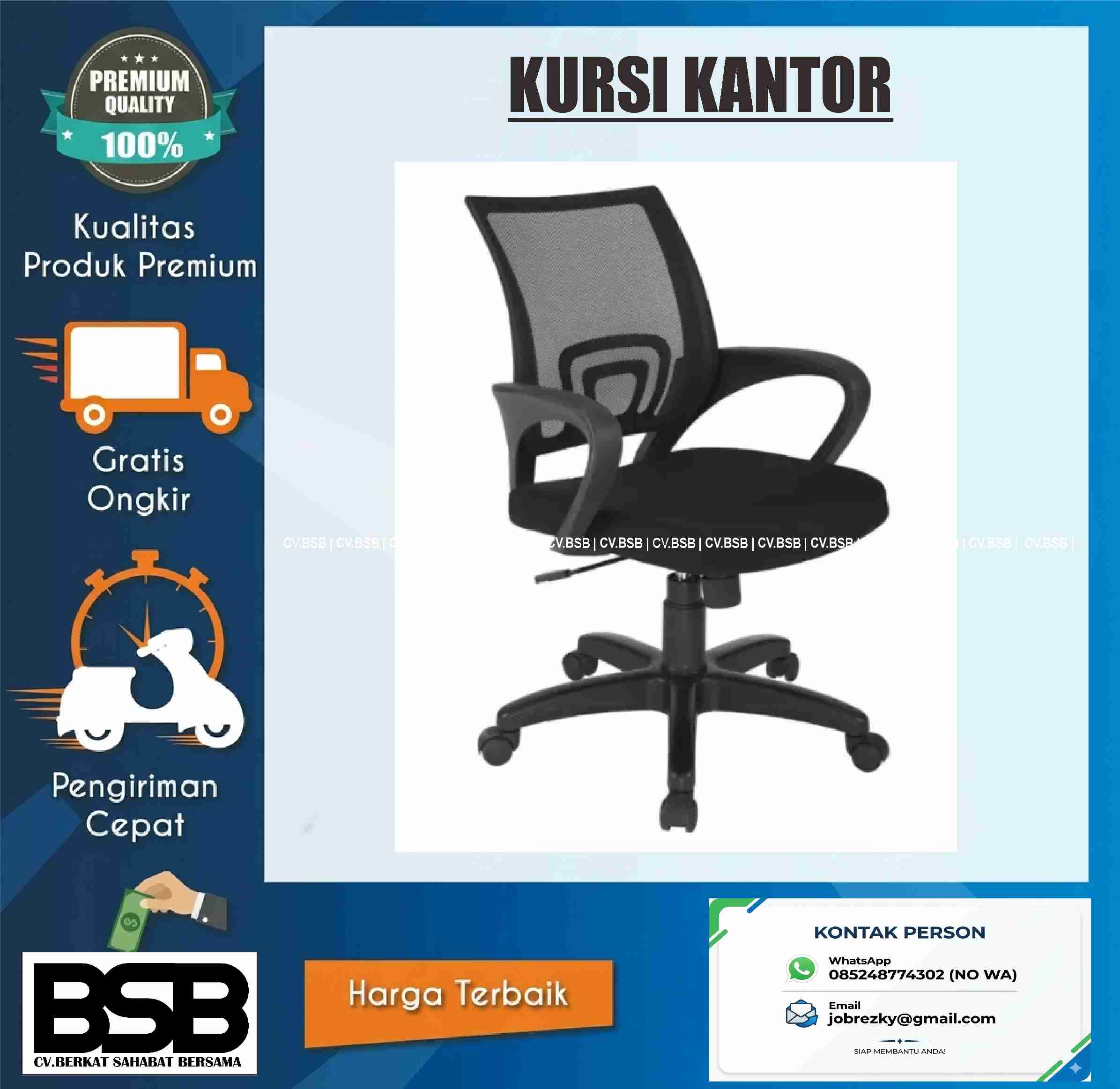 KURSI KANTOR KARYAWAN/STAFF