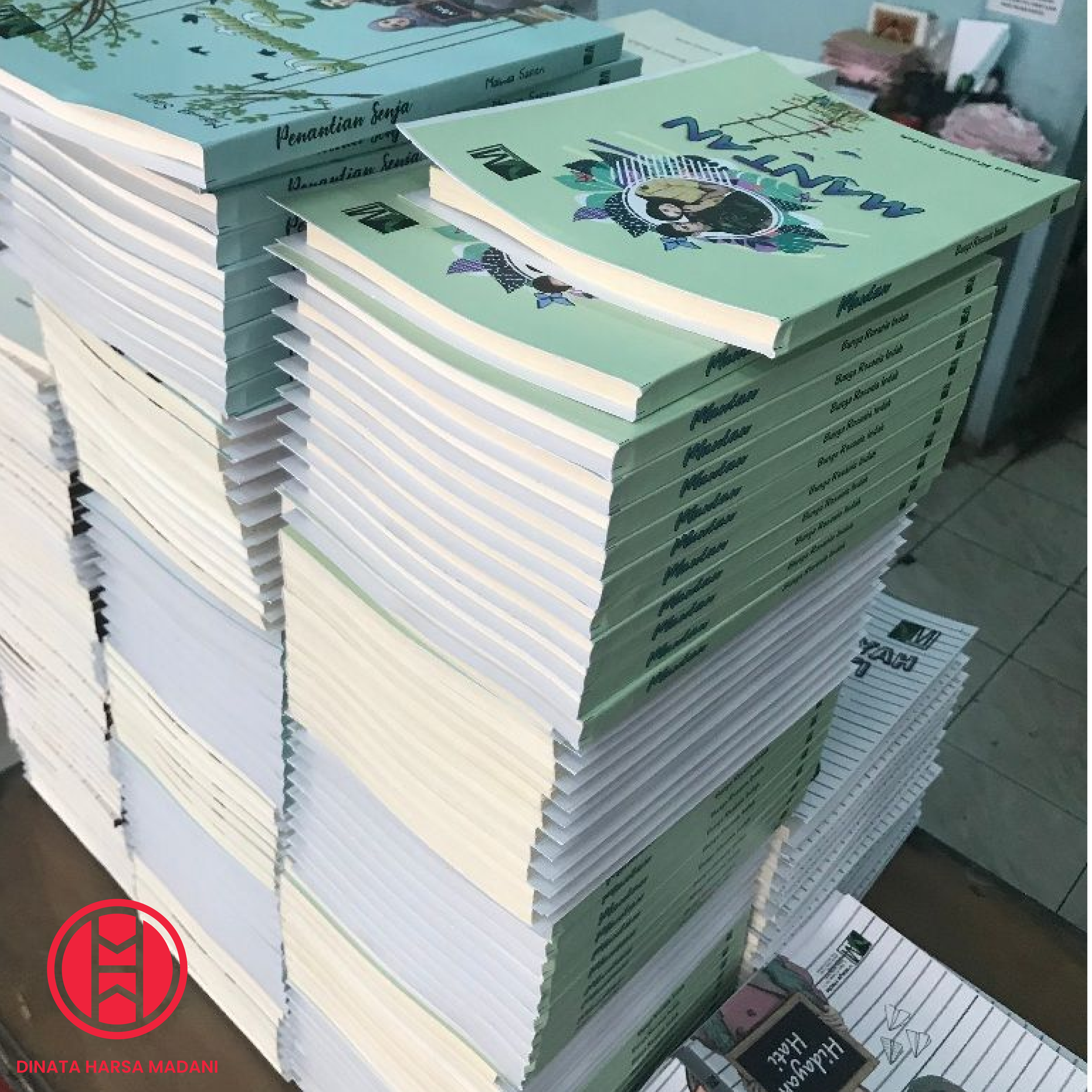Cetak Buku A5 Full Colour Custom