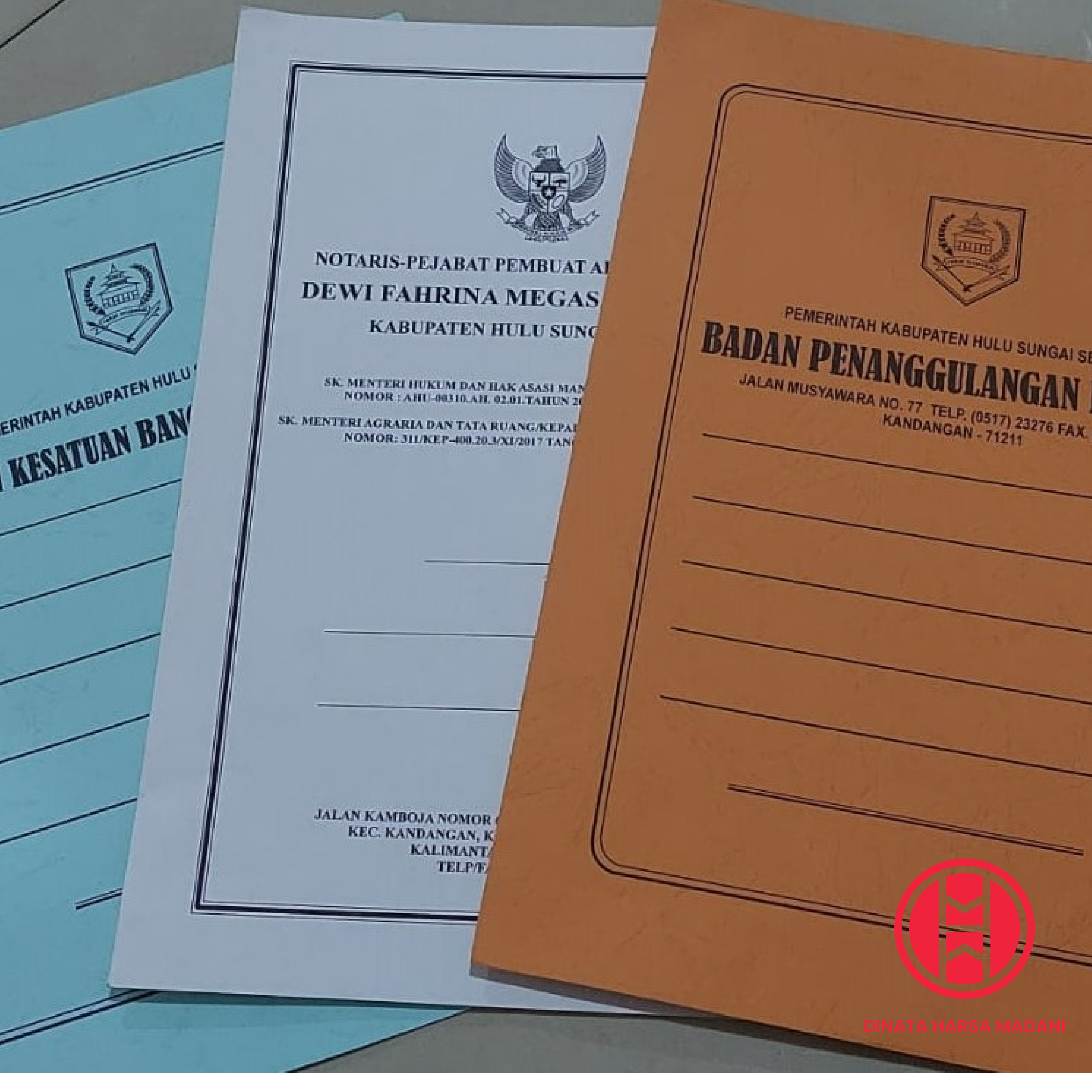 Cetak Map Kop Dinas