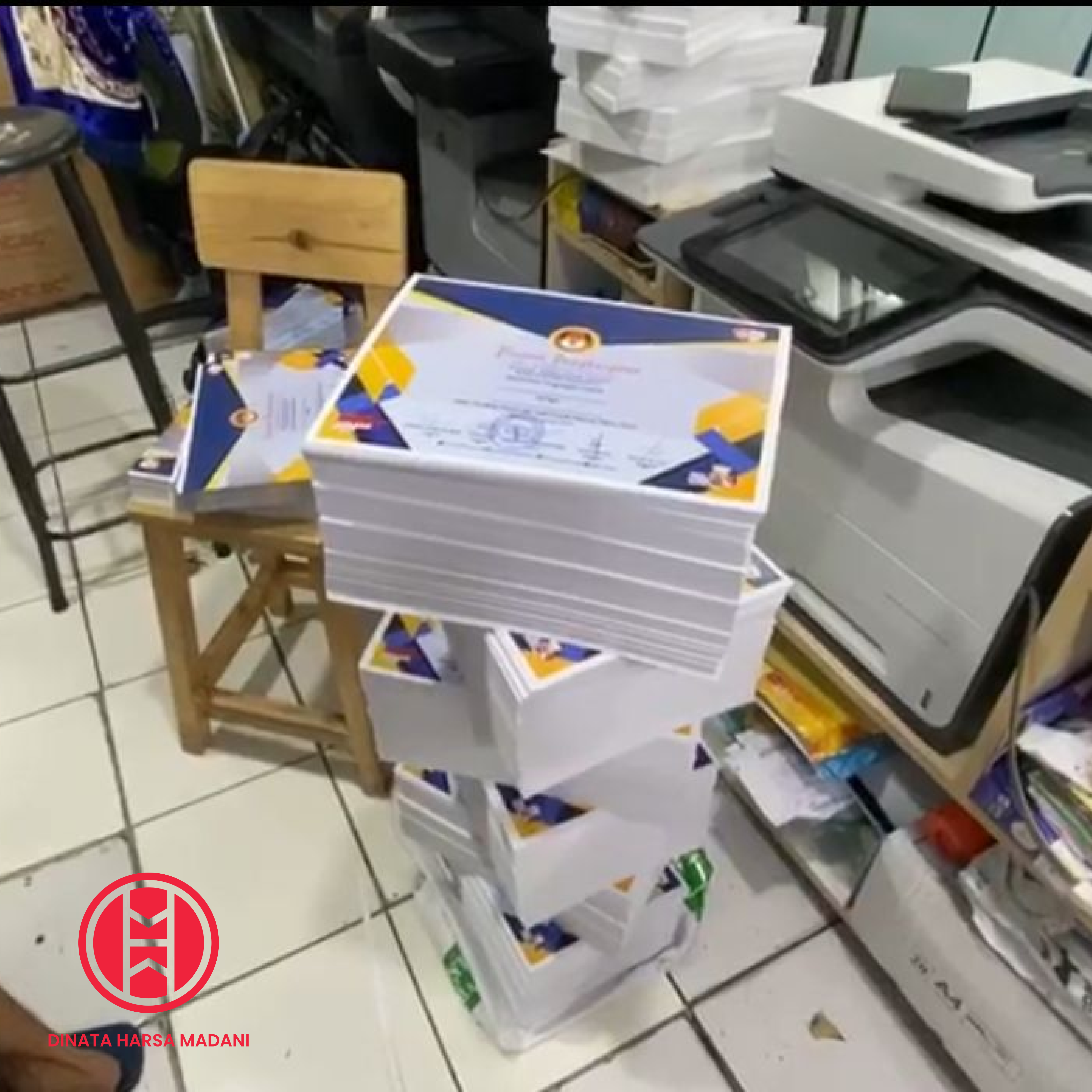 Cetak Sertifikat Piagam