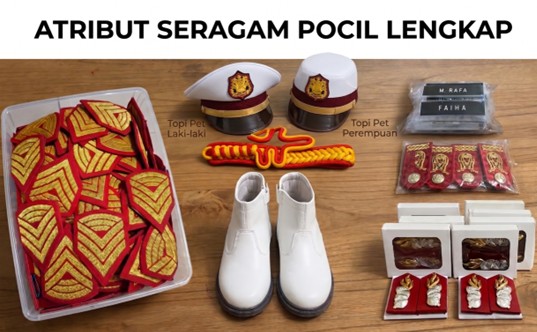 SERAGAM POLISI CILIK TARUNA AKPOL
