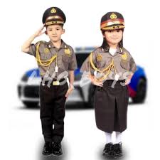 SERAGAM POLISI CILIK SET