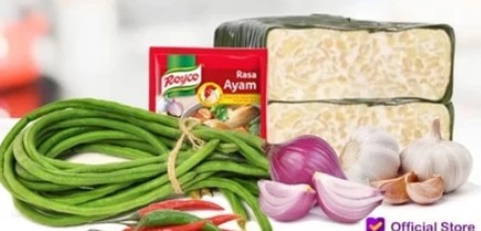 paket sayur kacang tempe