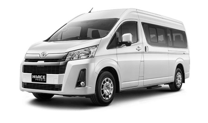 JASA RENTAL HIACE PREMIO