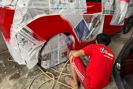 PENGECATAN VELG MOBIL