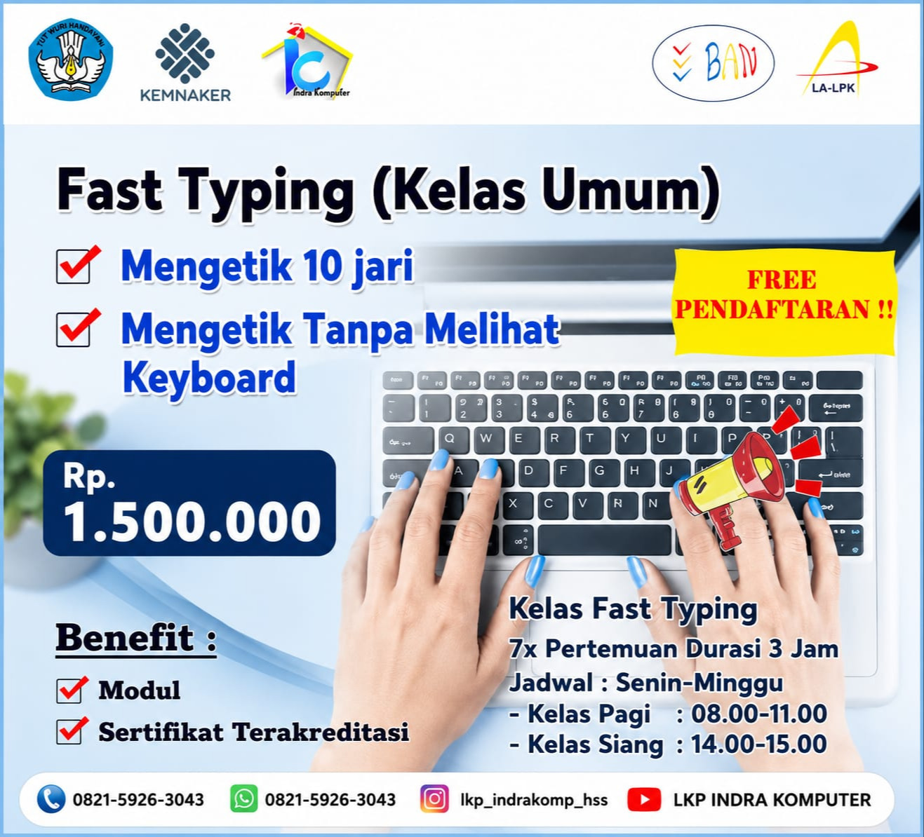 FAST TYPING (Kelas Umum)