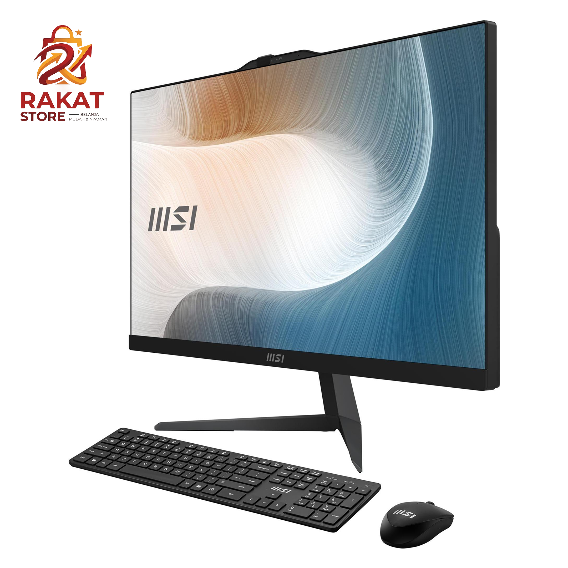 MSI Modern AM242 1M All-in-One PC 24" FHD - Intel Core 7-150U | RAM DDR5 | Win 11 + OHS