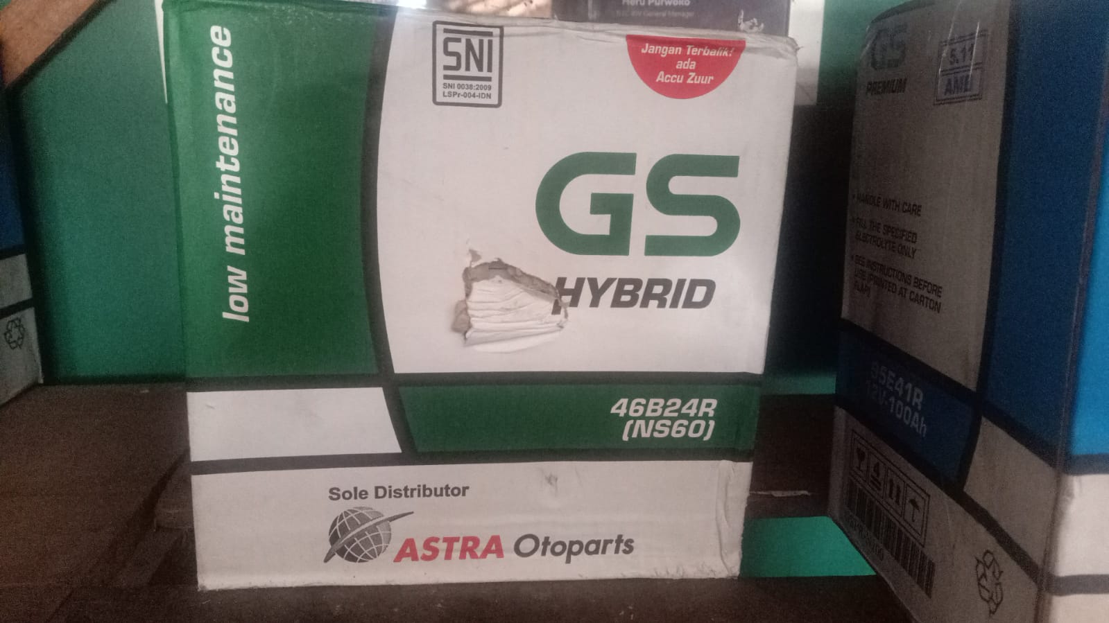 Aki GS NS60 Hybrid