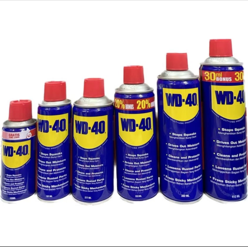 WD 40 (Pelumas Anti Karat)