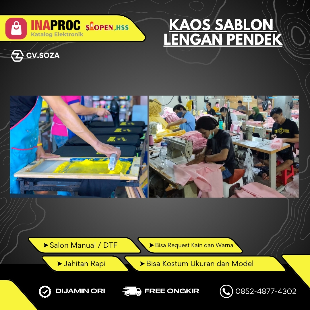 KAOS KOSTUM LENGAN PENDEK