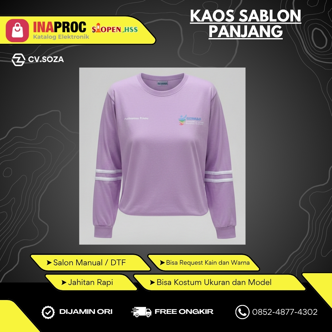 KAOS KOSTUM LENGAN PANJANG