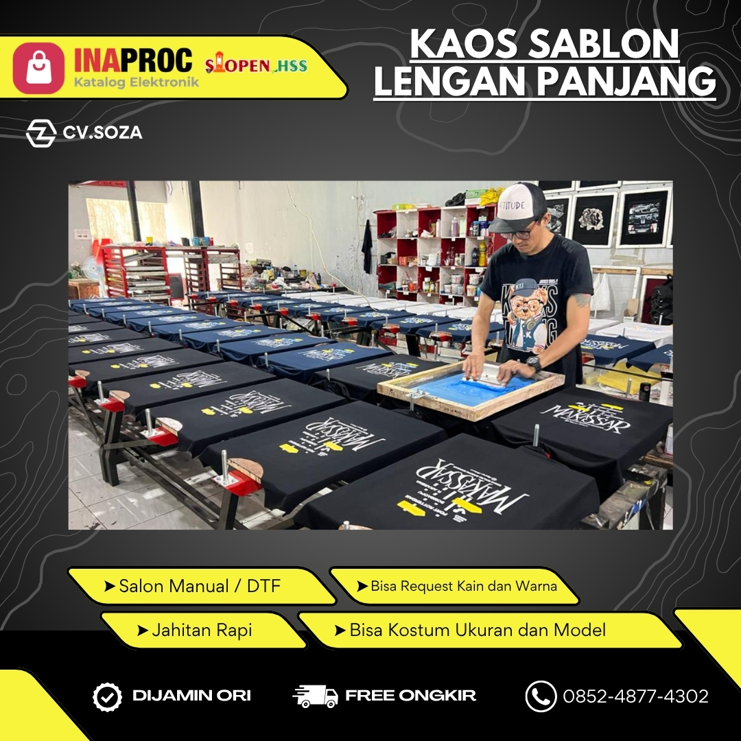 KAOS KOSTUM LENGAN PANJANG