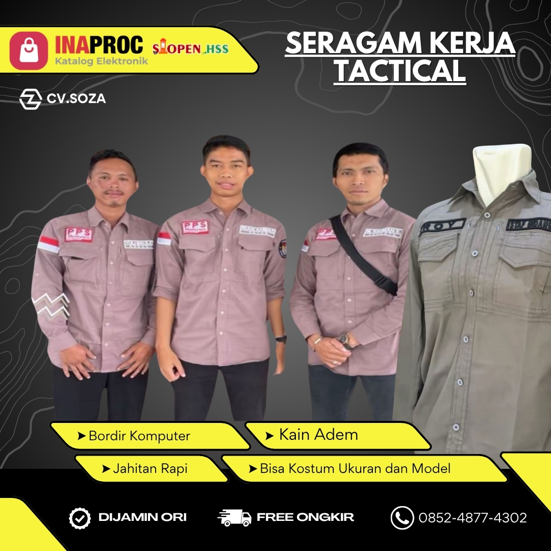 SERAGAM KEMEJA TACTICAL