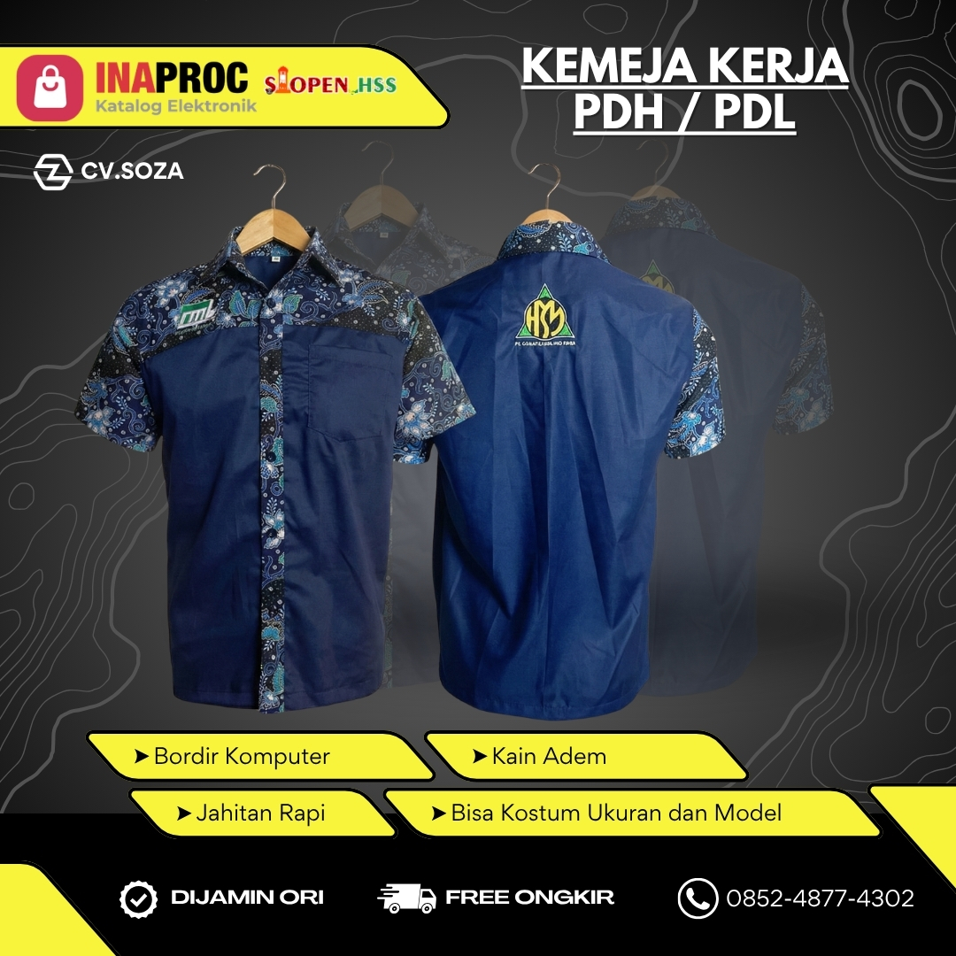 SERAGAM KEMEJA KERJA LAPANGAN