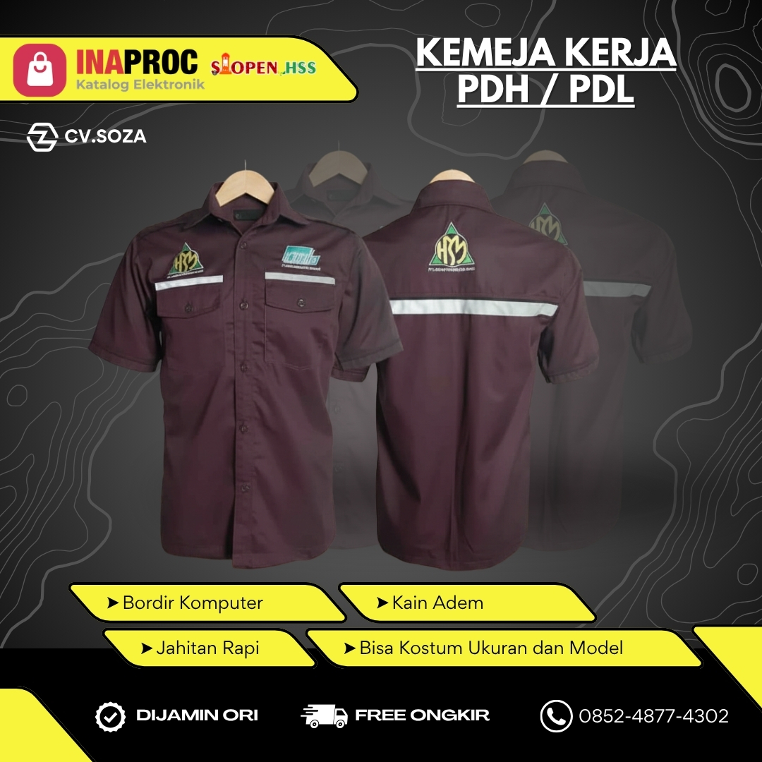 SERAGAM KEMEJA KERJA LAPANGAN