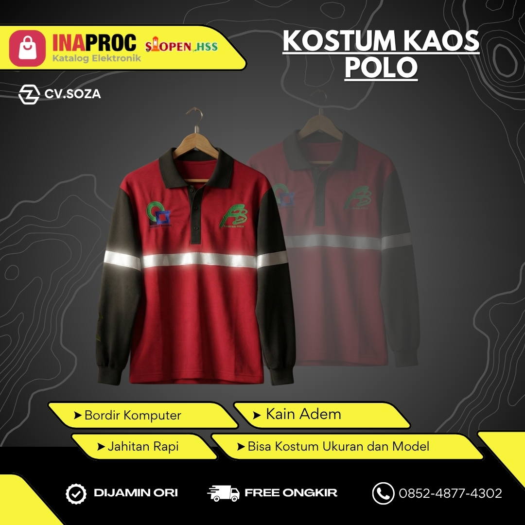 KAOS POLO BORDIR